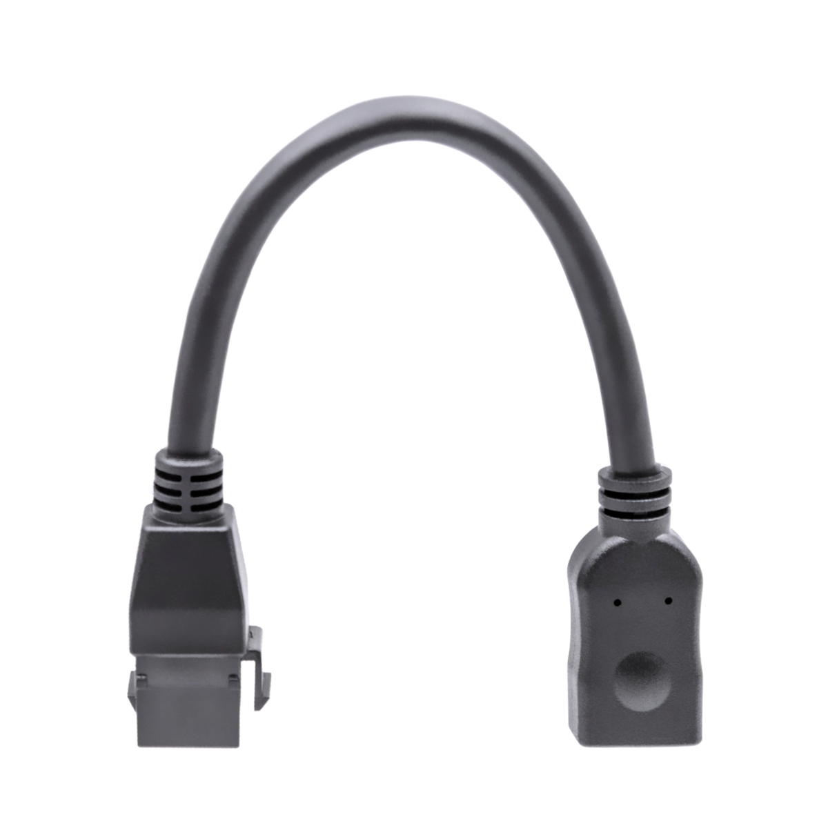 Cable HDMI hembra a hembra Keystone, 15cm.