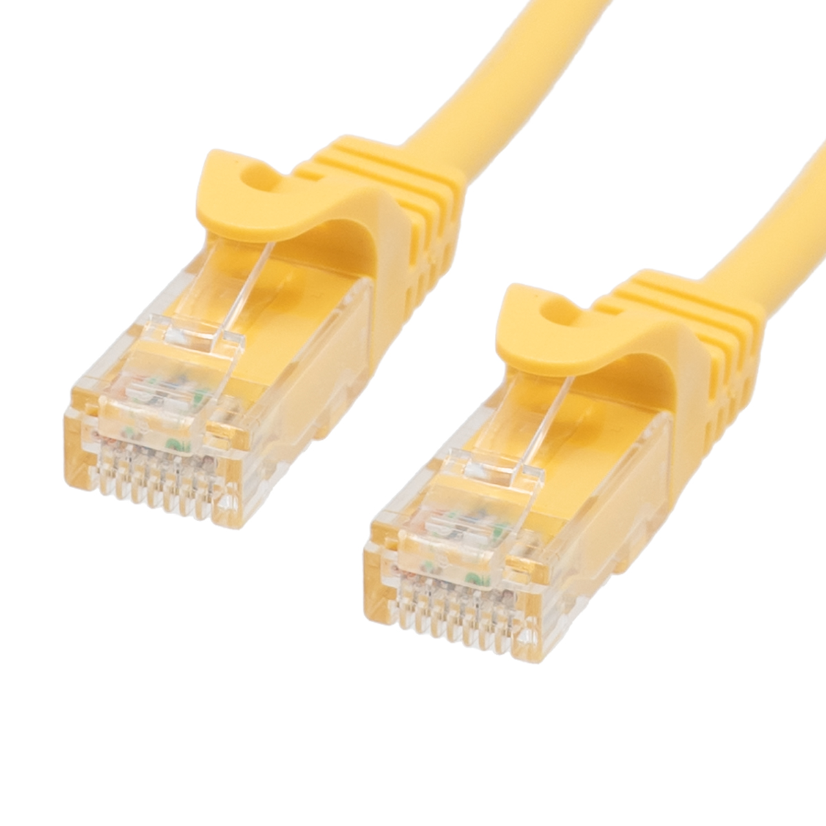 Cat.6A UTP LSZH 100% CU, 26AWG, 1m, Yellow