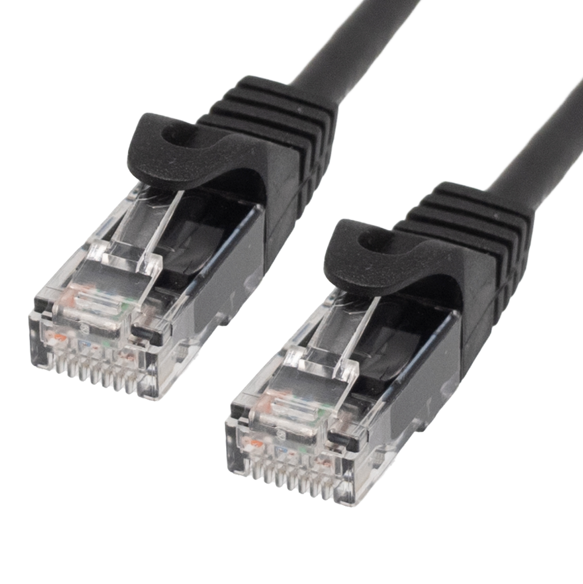 Cat.6A UTP LSZH 100% CU, 26AWG, 1m, Negro