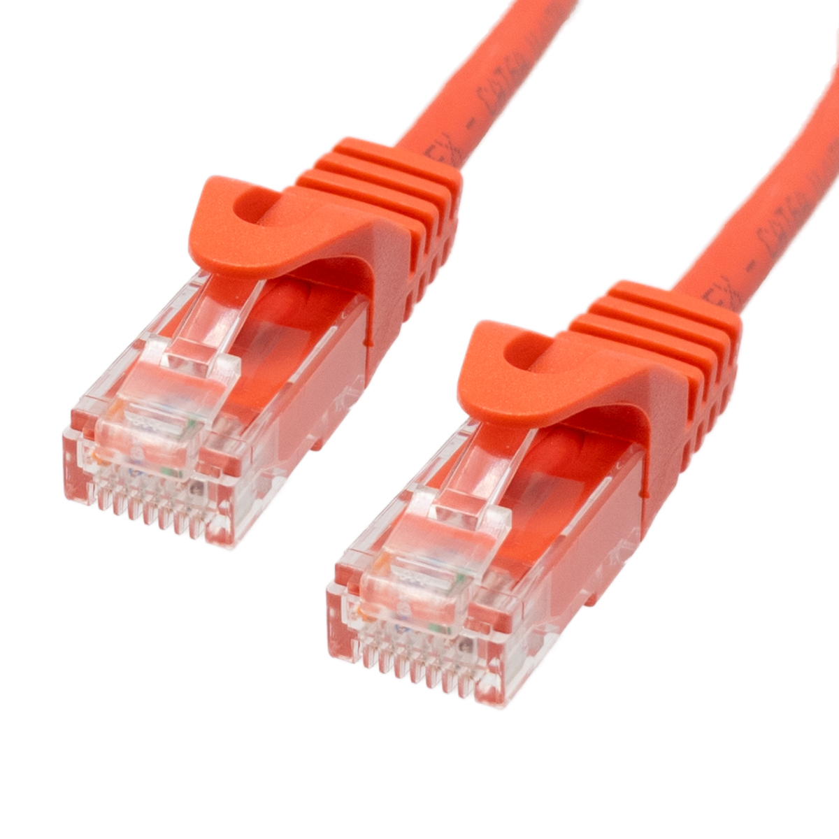 Cat.6A UTP LSZH 100% CU, 26AWG, 1m, Rouge