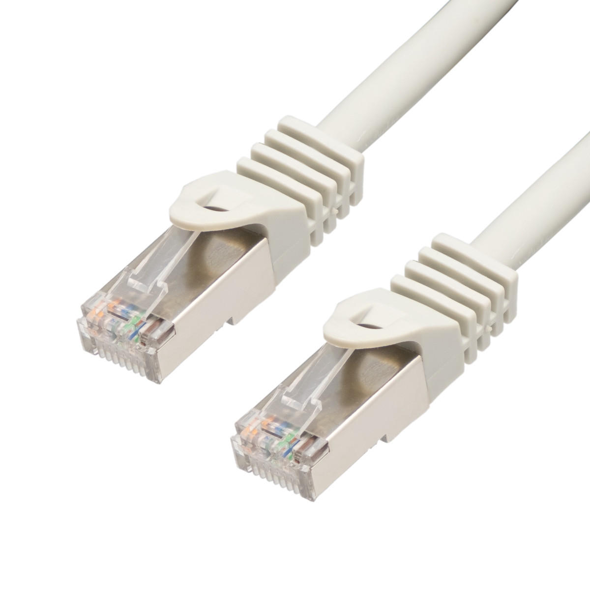 Cat.7 SSTP LSZH 100% CU, 26AWG, 0.25m, Gris