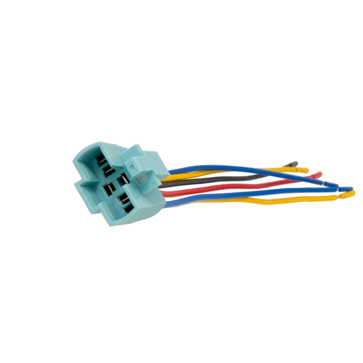 Antivandal conector for switches and pushbuttons