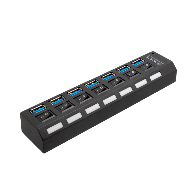 HUB USB-A 3.0 à 7 ports