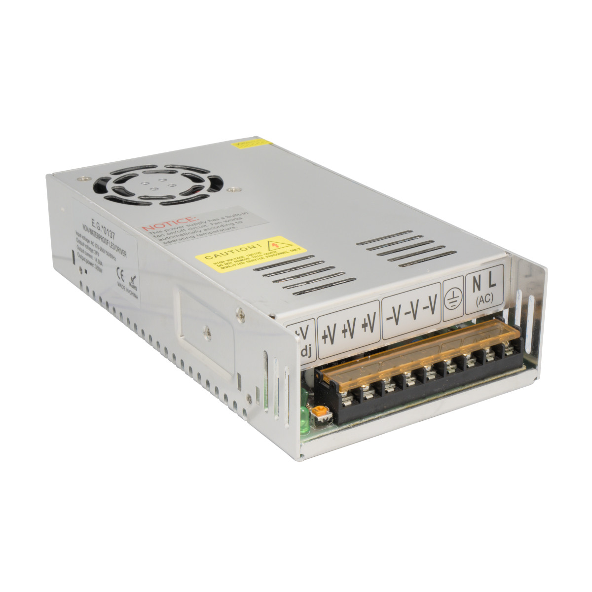 Alimentation Industrielle 24V 350W 14.58A