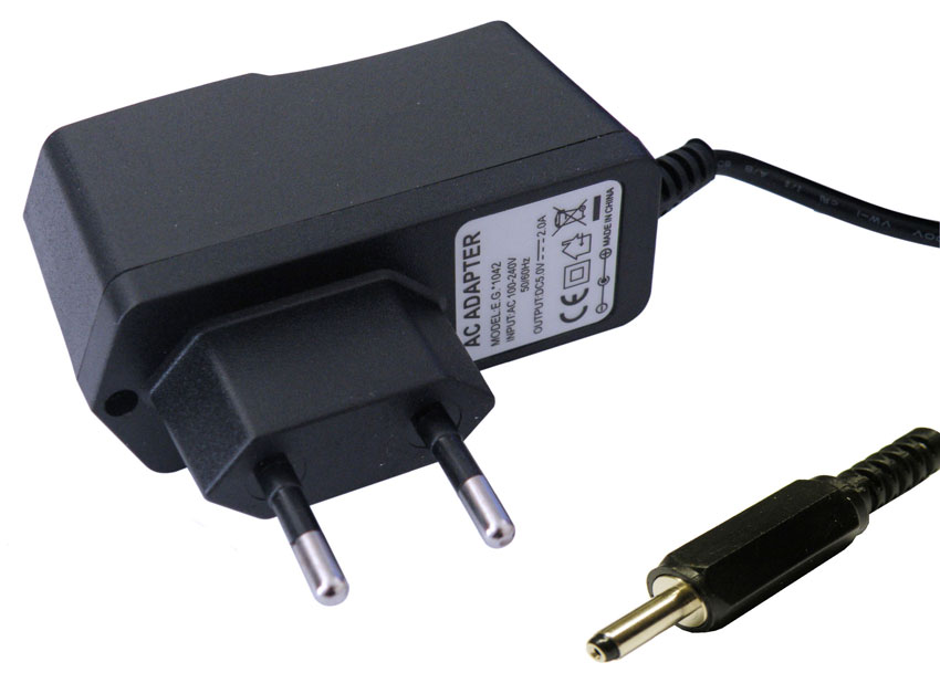 COMMUTED POWER SUPPLY, 5V.2A., CONNECTOR, 3.5 x 1.35mm, FOR TABLETS