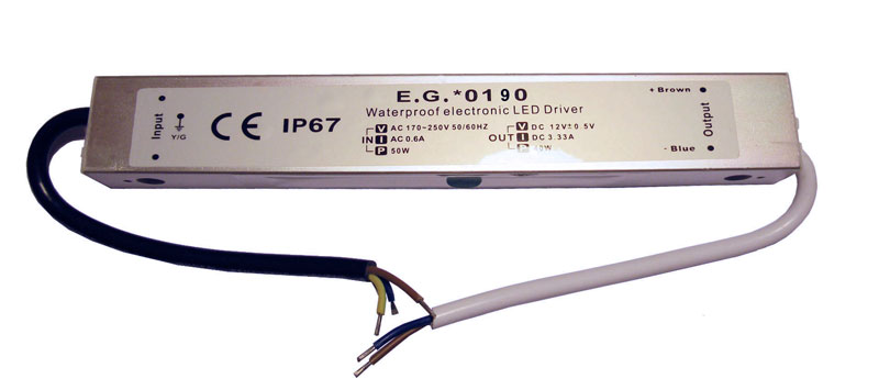 Alimentation LED DC 40W, 12V-3A