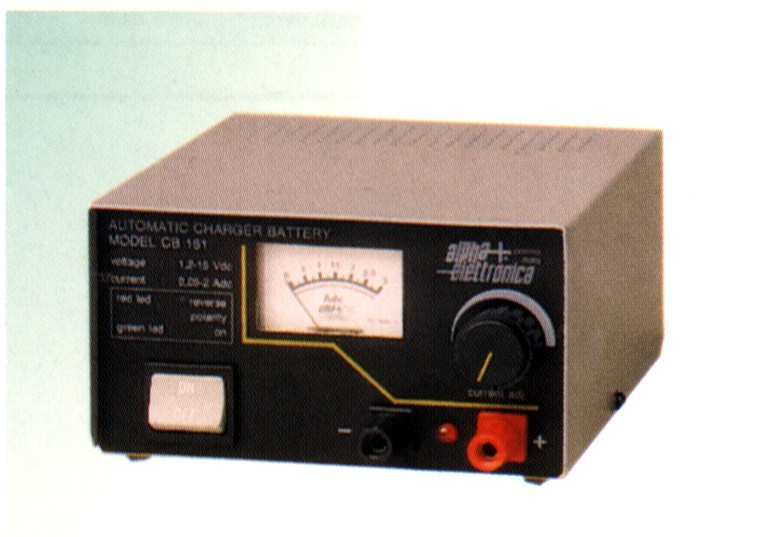 CB161, CARREGADOR DE BATERIES, 230 Vac 50 Hz