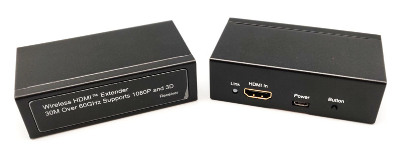 Wireless HDMI Extender 30m. over 60GHz Supports 1080p and 3D