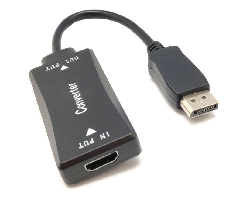 Adaptador HDMI Hembra a DisplayPort Macho, 0.15cm