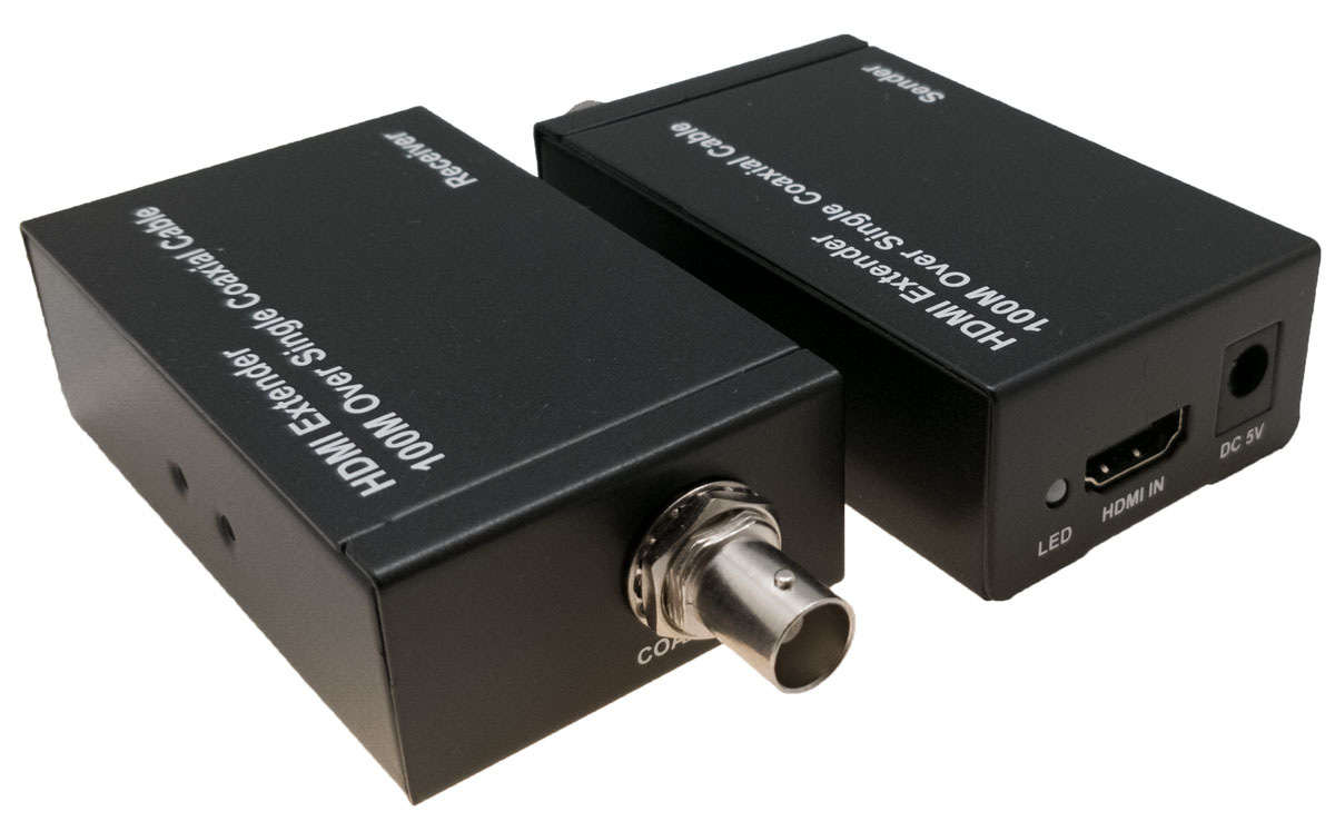 Extenseur HDMI per Coaxial 100m 1080p Full-HD