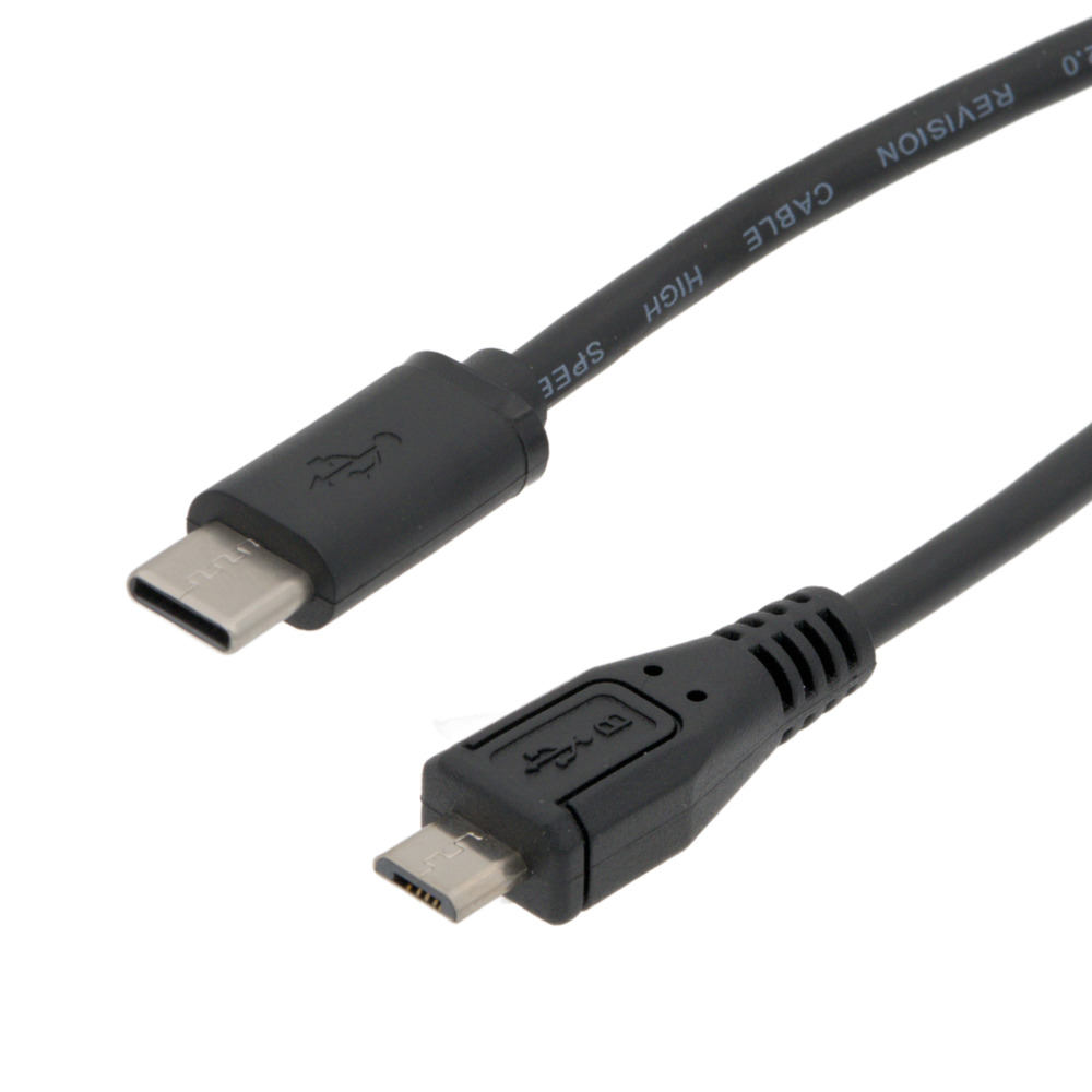 USB-C Macho a Micro USB Macho, 0.5m