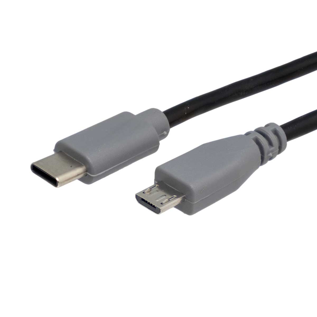 USB-C Mâle vers Micro USB Mâle, 1m.