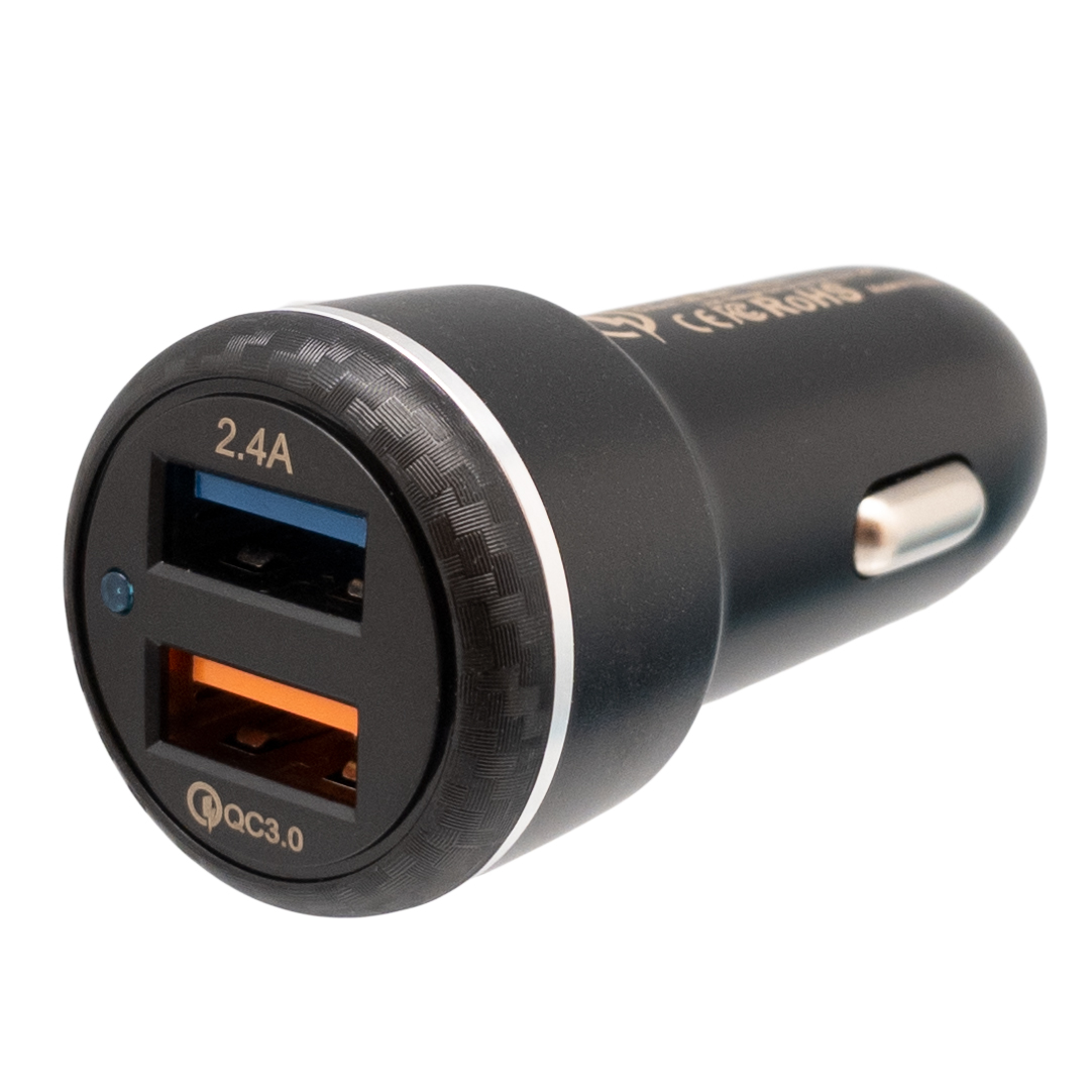 Double chargeur, charge rapide (QC 3.0)