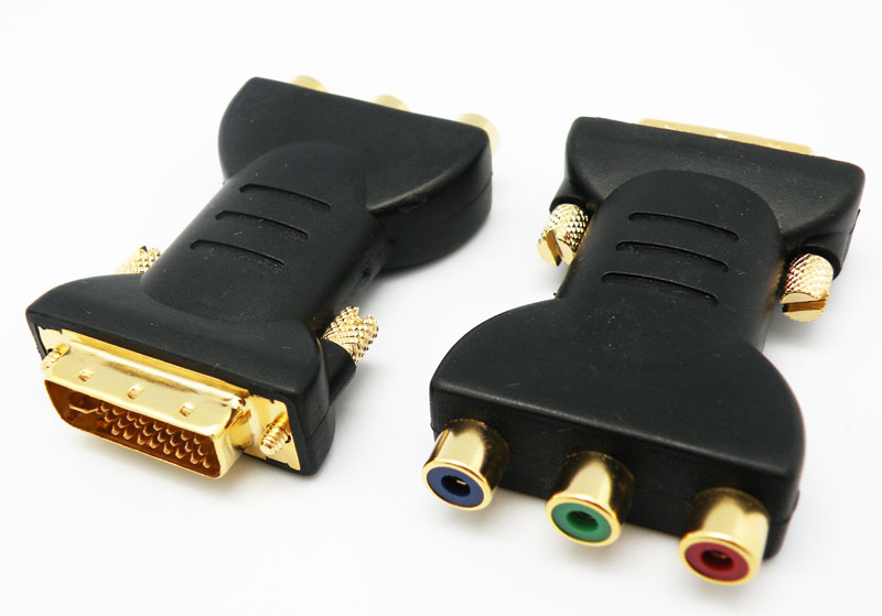 DVI MALE - RGB (3RCA) FEMALE