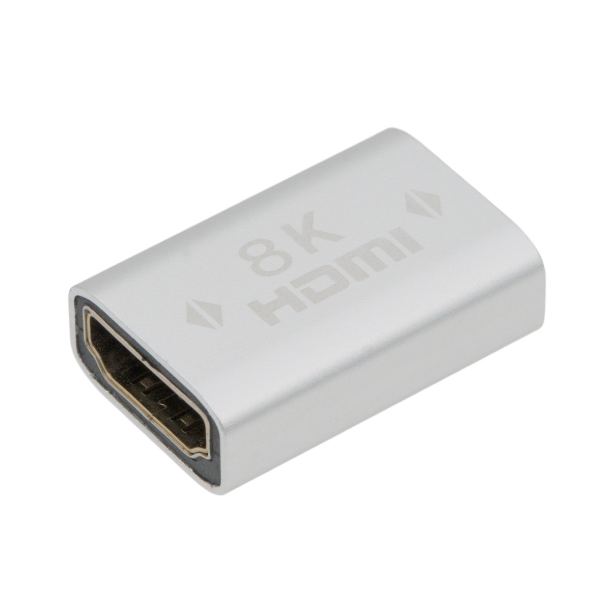 Adaptateur HDMI 2.1 Droit 8K - Connecteur Double Femelle