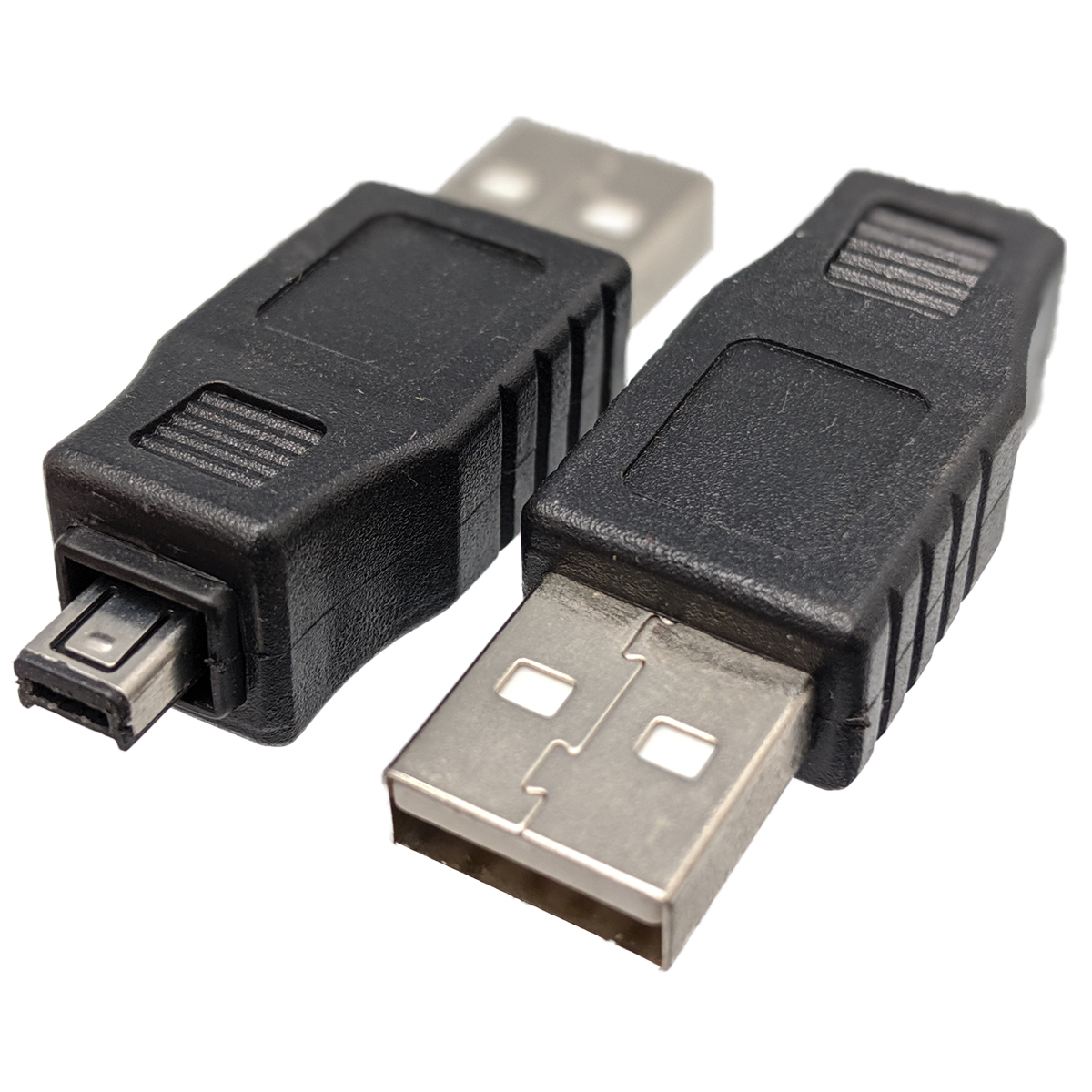 USB A MALE- 4P. MINI USB A MALE