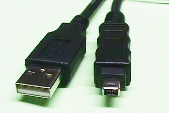 FIRE WIRE 4P. MALE - USB A MALE,  1.8m