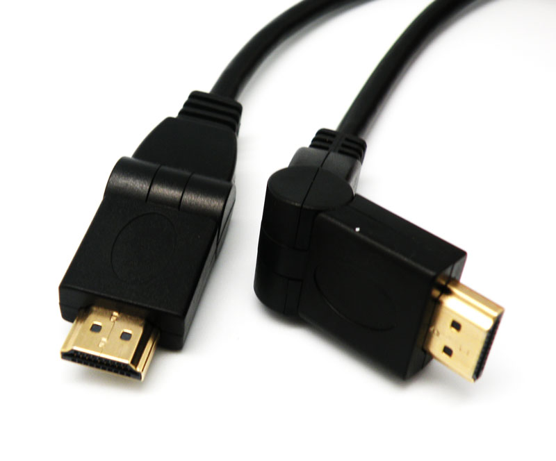 HDMI MALE-MALE, ARTICULATED 1.3b, 1m