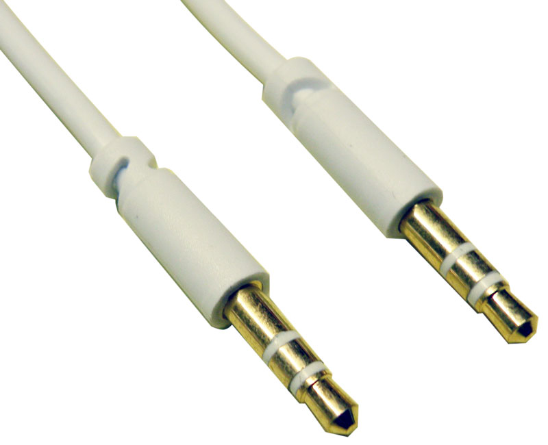 3,5mm ESTEREO MACHO- MACHO, 0.3m