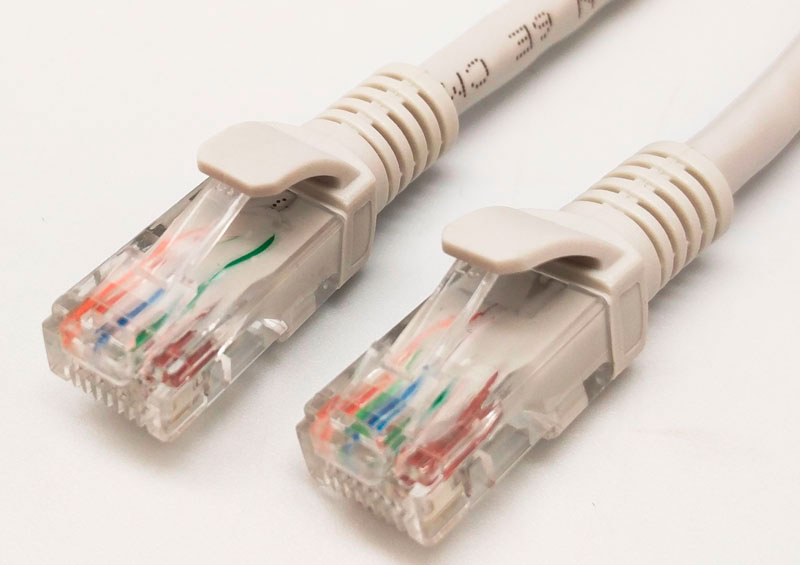 CROSS-OVER  50U'''' UTP CAT. 6, 24AWG, GREY, 3m