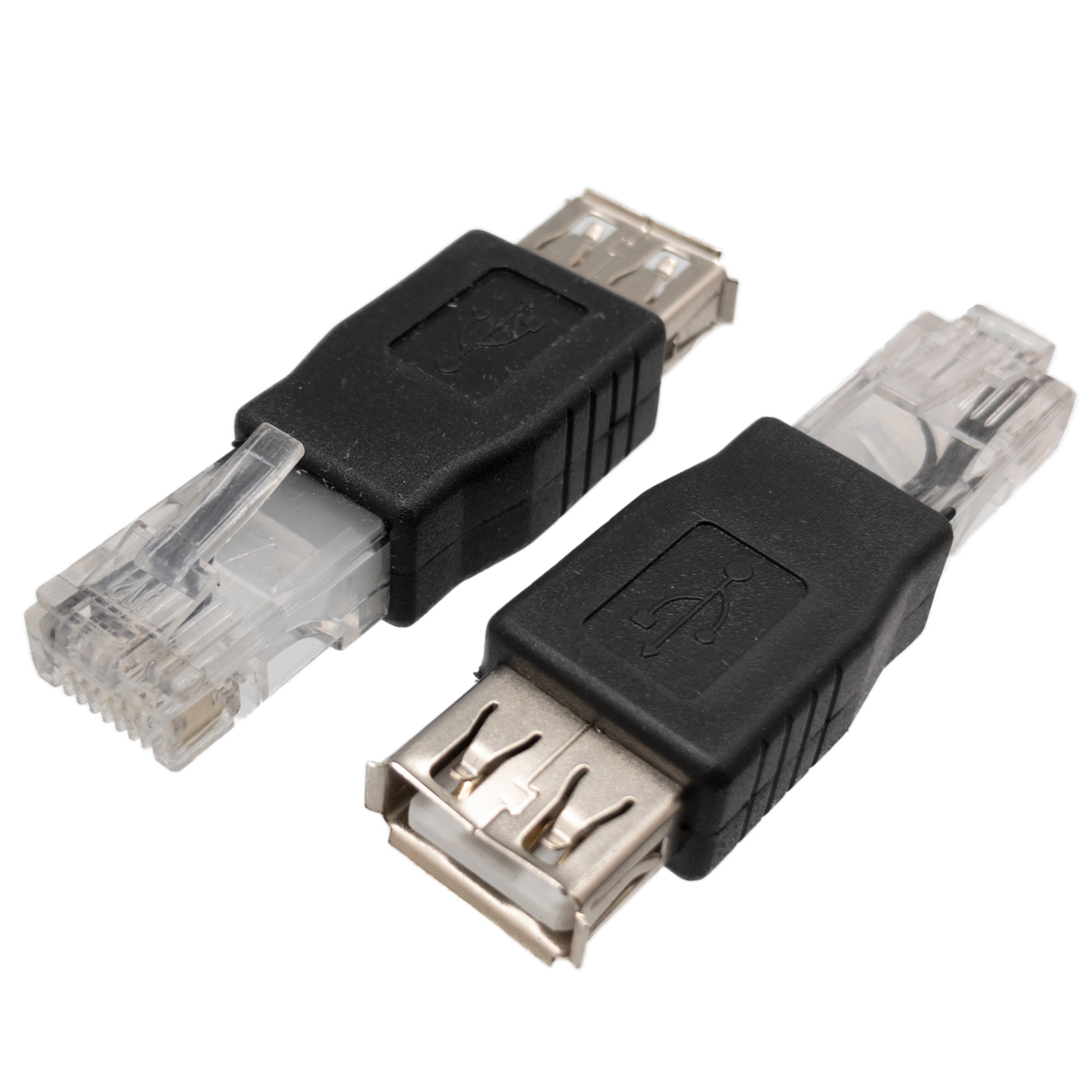 RJ45 MASCLE - USB A FEMELLA