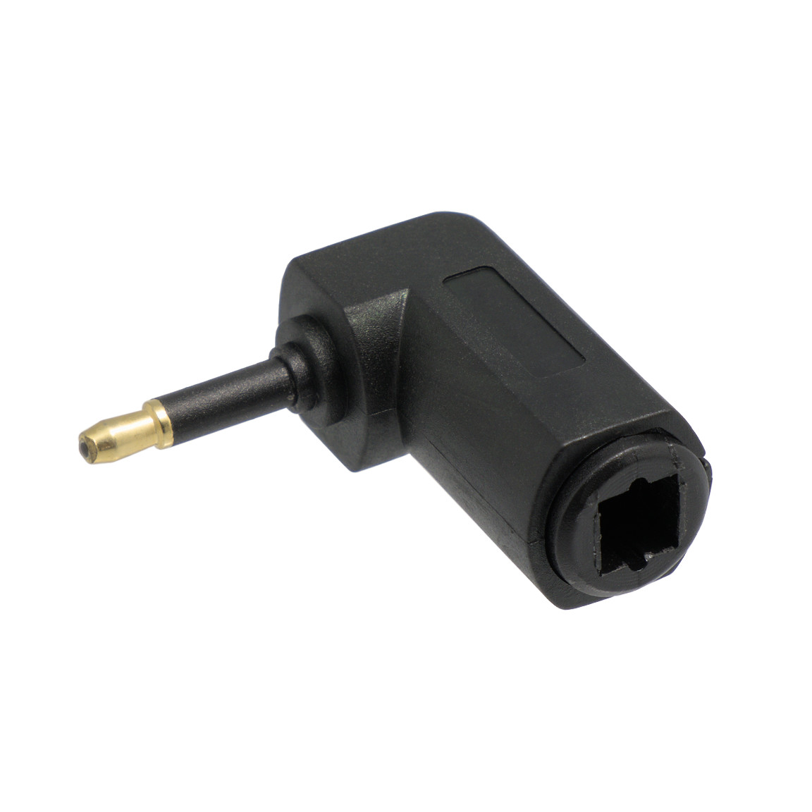 Adaptador Toslink femella a Mini Toslink 3.5mm colzat