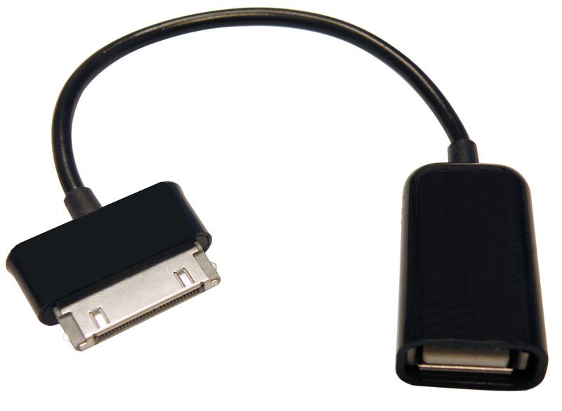 O.T.G. USB A FEMELLA a SAMSUNG TAB, 0.15M  (PER SAMSUNG TABLETS)