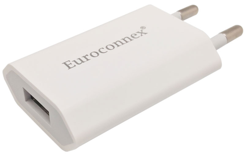 USB CHARGER, 220V.-5,0V. 1A