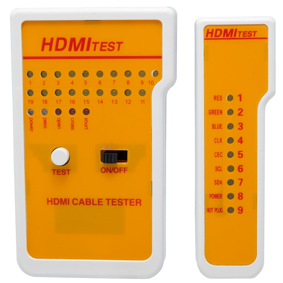 Tester Hdmi avec contrôle à distance