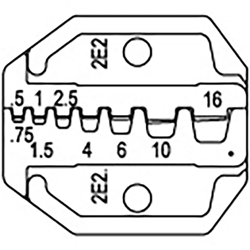 PROFESSIONAL CRIMPING TOOL  FOR PIN TERMINAL