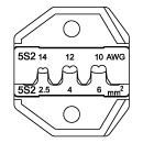 Tenaza para crimpar terminales solares MultiContact 4 - AWG 14, 12, 10