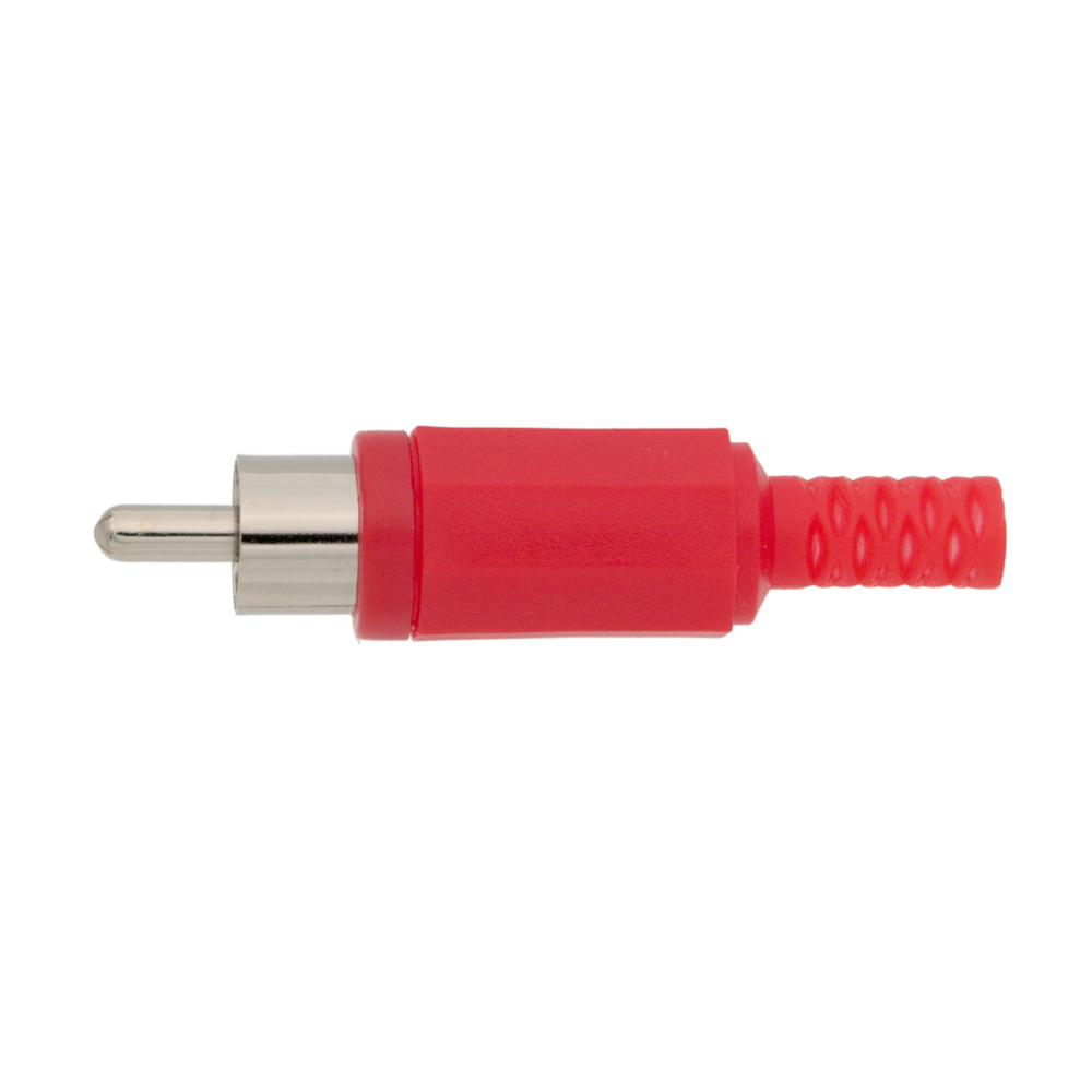 RCA Phono Plug, red