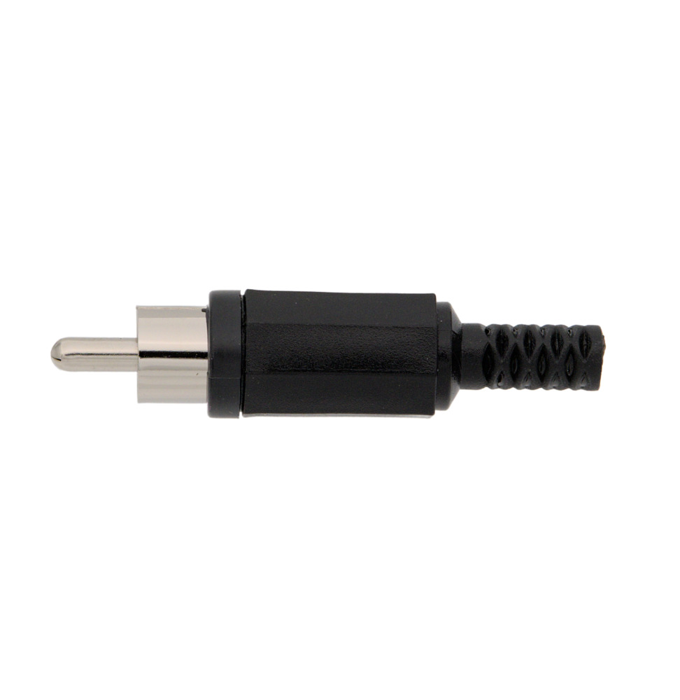 RCA Phono plug, black