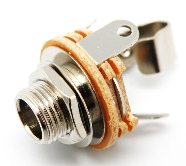 Jack 6.4mm Mono Châssis, Fermer circuit