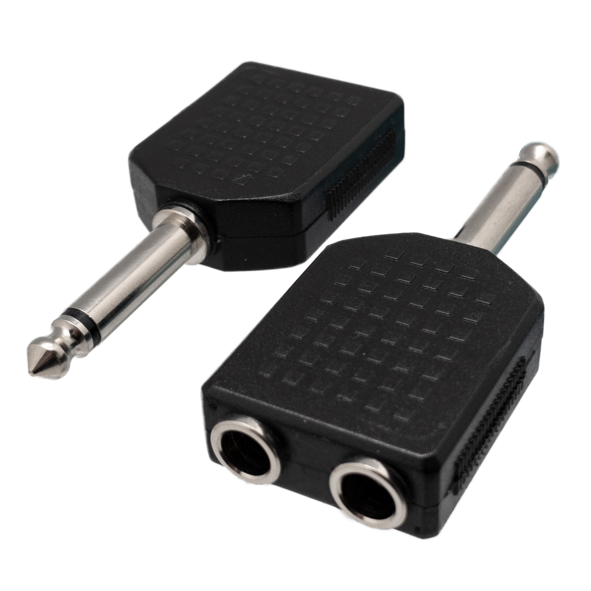 6.4mm MONO PLUG - 2x 6.4mm STEREO JACK