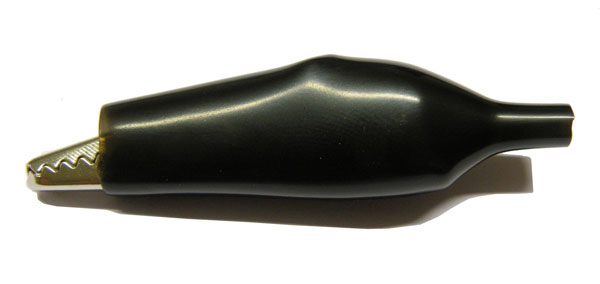 PINZA COCODRILO GRANDE, NEGRO