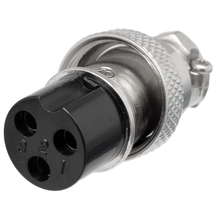 3P MIC FEMALE CONNECTOR