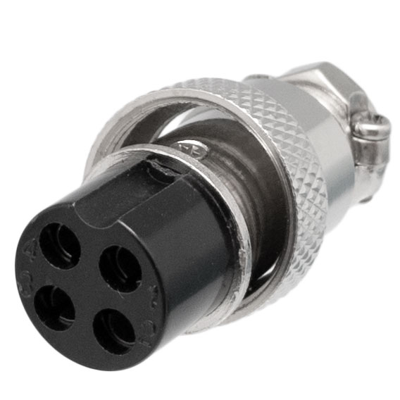 4P MIC FEMALE CONNECTOR