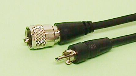 UHF Mâle - RCA Mâle, RG-59, 1.5m