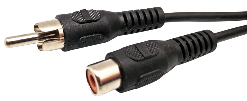 CONEX. RCA MACHO - RCA HEMBRA, 1.5m