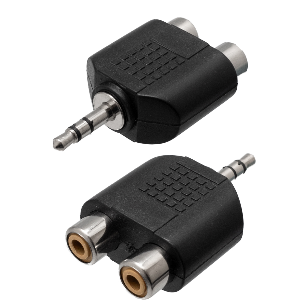 3.5mm STEREO PLUG - 2x RCA JACK