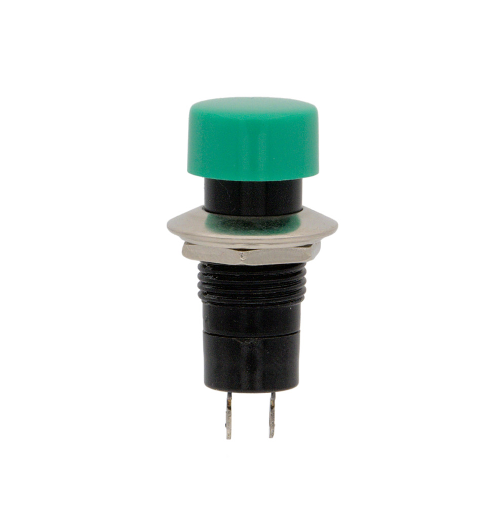 Interrupteur ON-OFF, 125V. 3A, couleur Vert