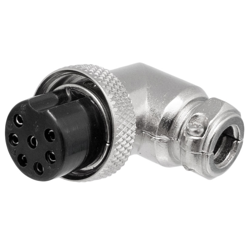 90° 7P MIC FEM.CONNECTOR