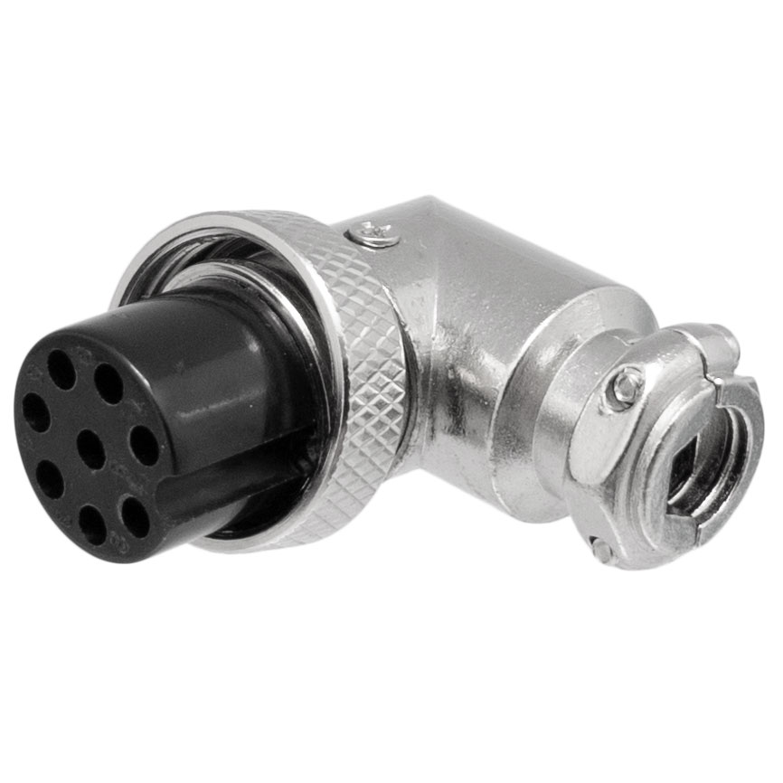 90° 8P MIC FEM.CONNECTOR