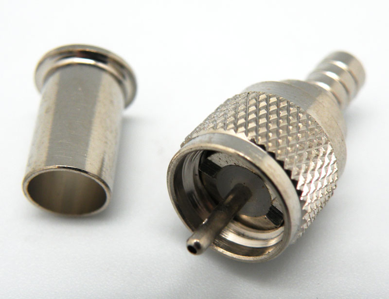 RG-59, MINI UHF MALE CRIMP TYPE