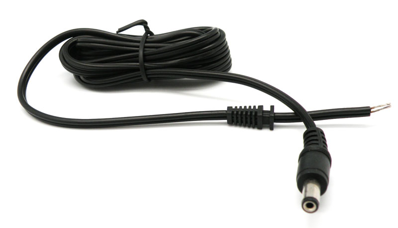 DC PLUG (2.1x5.5 (L= 9mm)), WITH 1.5M CABLE