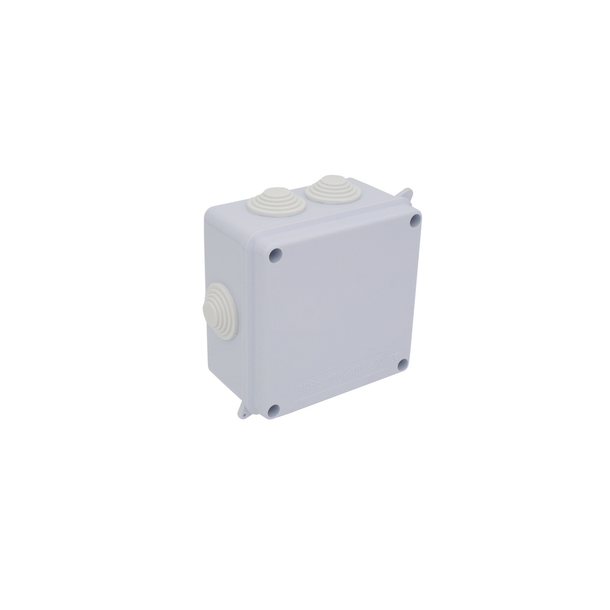 Watertight junction box IP65 100x100x70