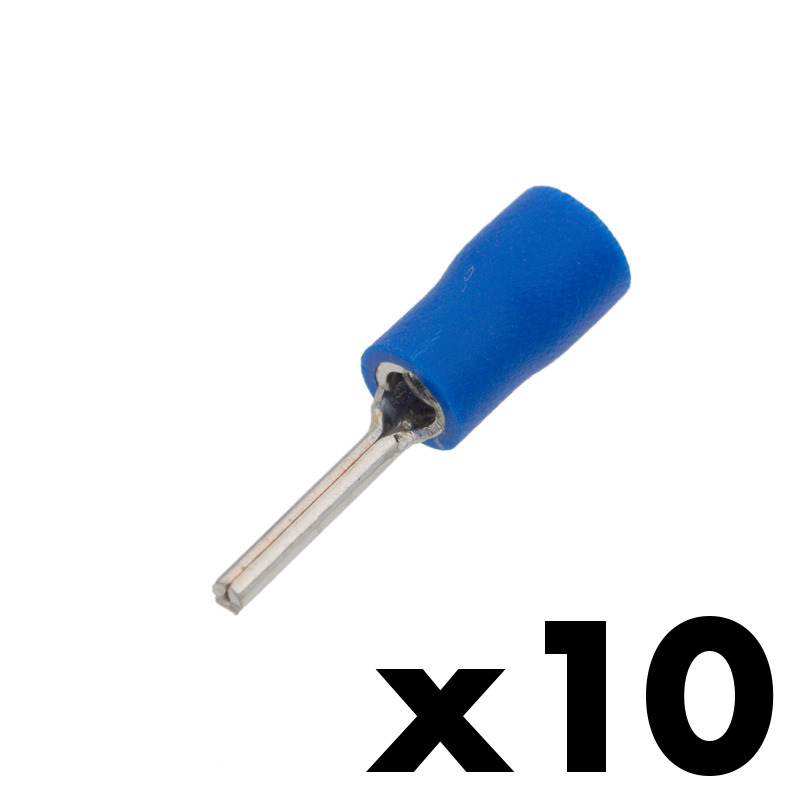 round end insulated terminal Ø1.9mm L:12mm 27A [10 units]