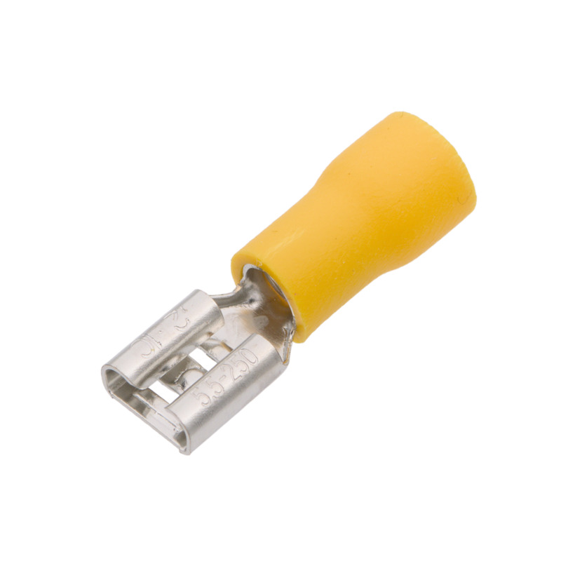 insulated terminal FASTON female 6.35mm 24A [100 units]