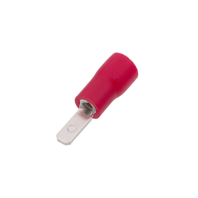 insulated terminal FASTON male Width:2.8mm Thickness:0.8mm 10A [100 units]